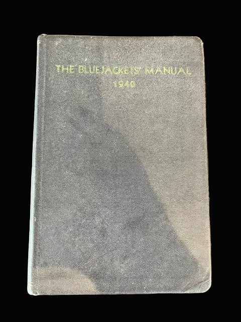Authentic Blue Jacket Manuals circa 1940's