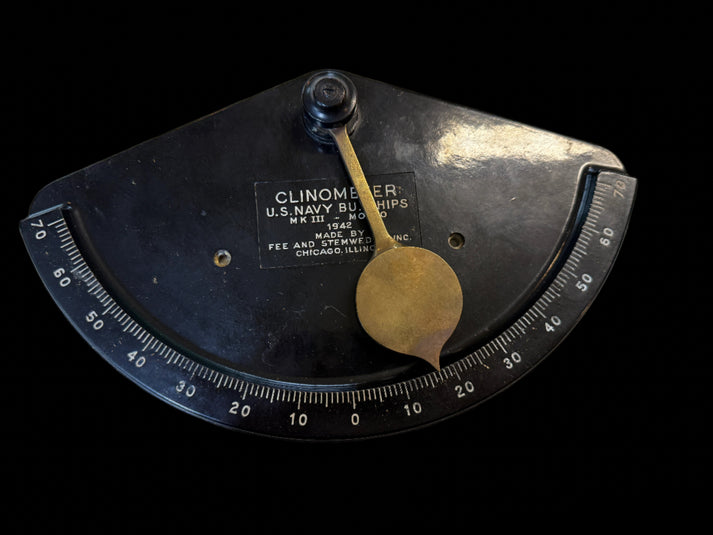 Clainometer USN Clinometer – Annapolis Maritime Antiques