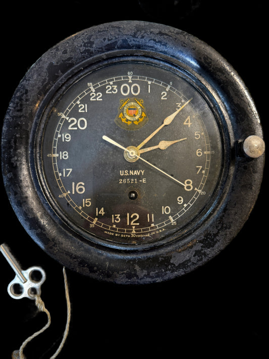 US Navy Seth Thomas Clock