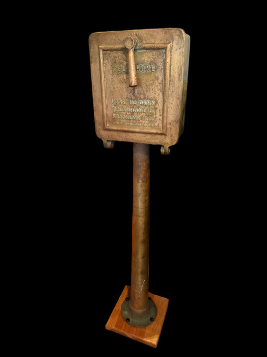 Vintage Brass Shipboard Telephone – Rose McCann Co.