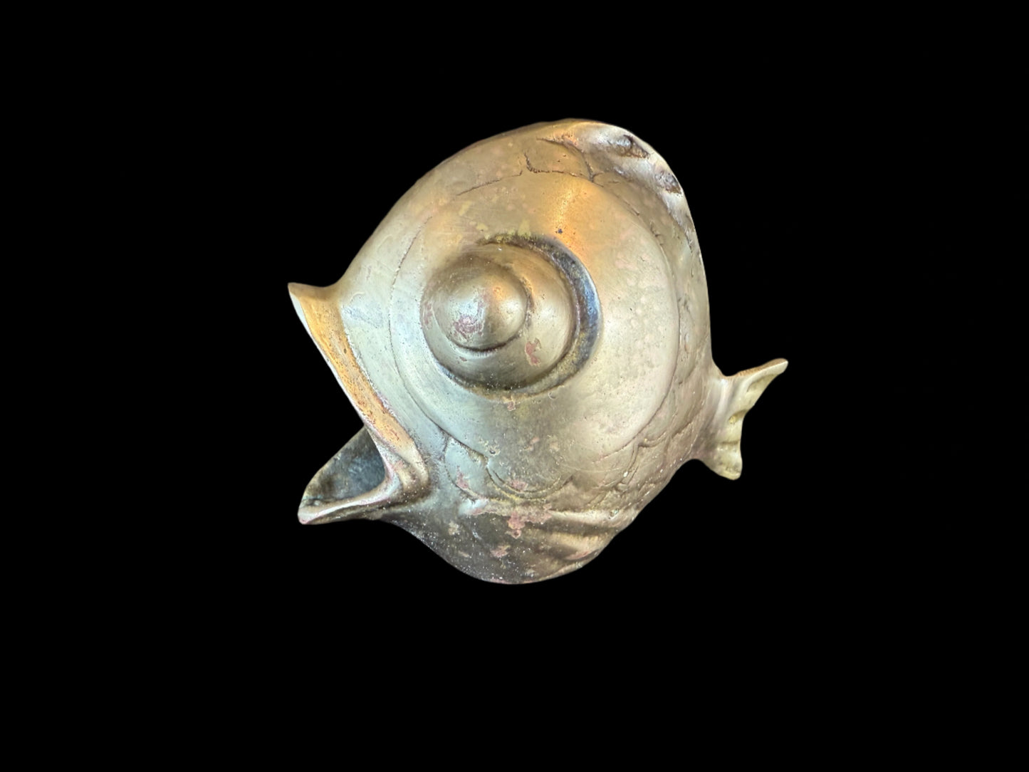 Brass Fish Jewelry Holder - Annapolis Maritime Antiques