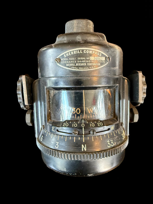 Vintage Sherrill Compass – Model AEG-1 (Serial No. 36867)