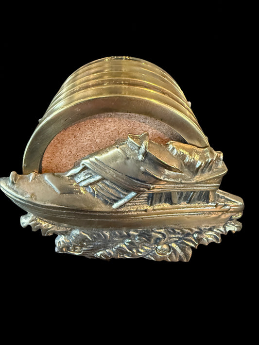 1983 Penco Nautical Coaster Set