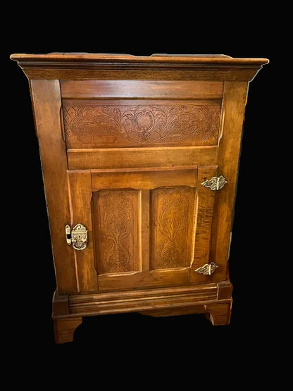 Antique Wooden Ice Box