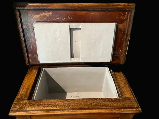 Antique Wooden Ice Box