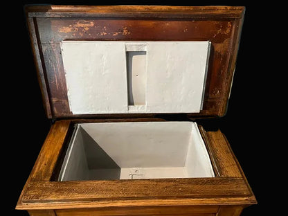 Antique Wooden Ice Box