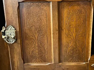 Antique Wooden Ice Box