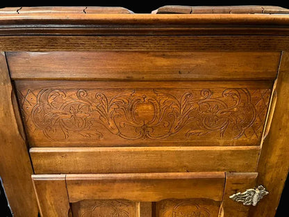 Antique Wooden Ice Box