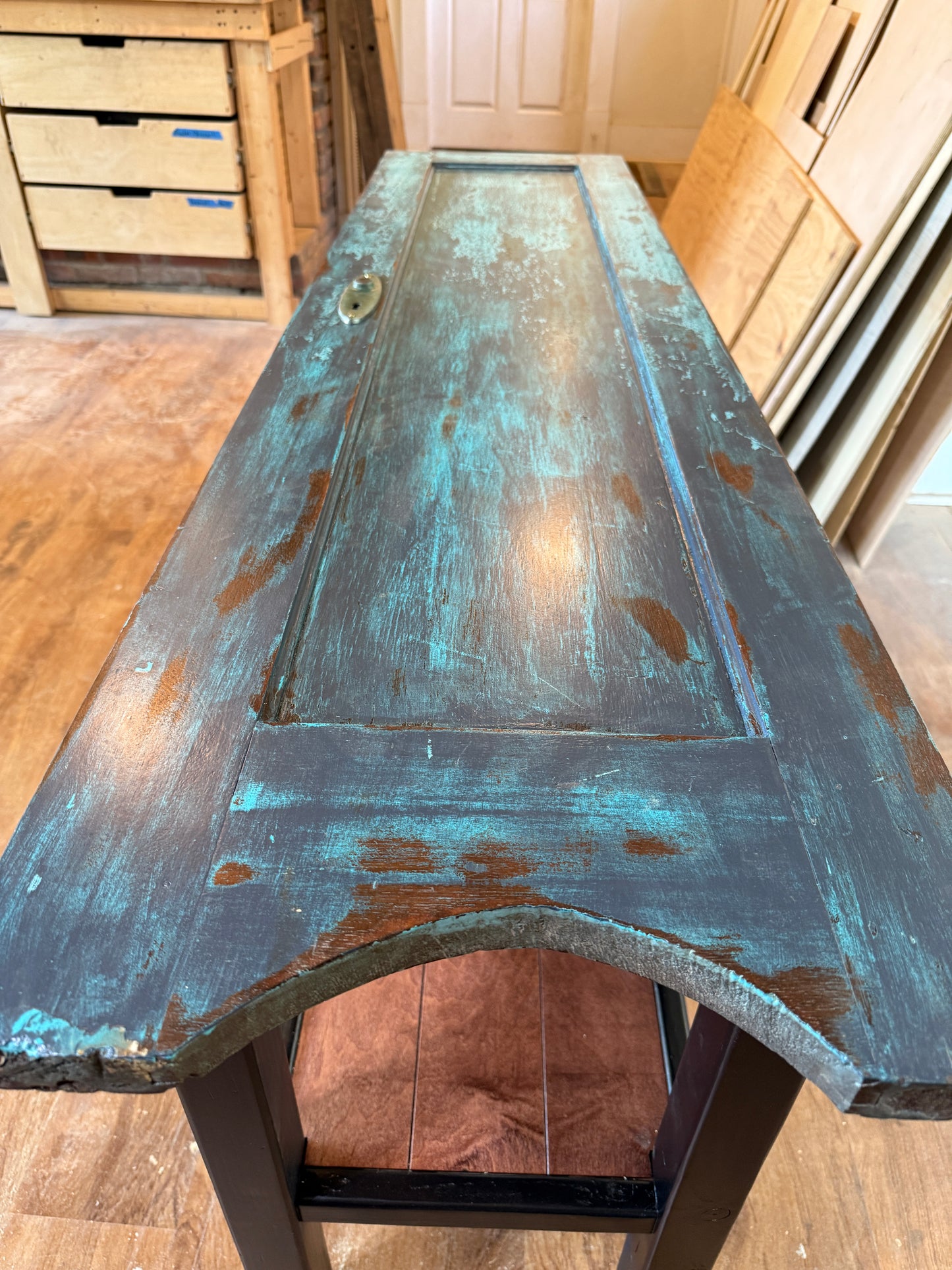 Trumpy Motor Yacht Door Table