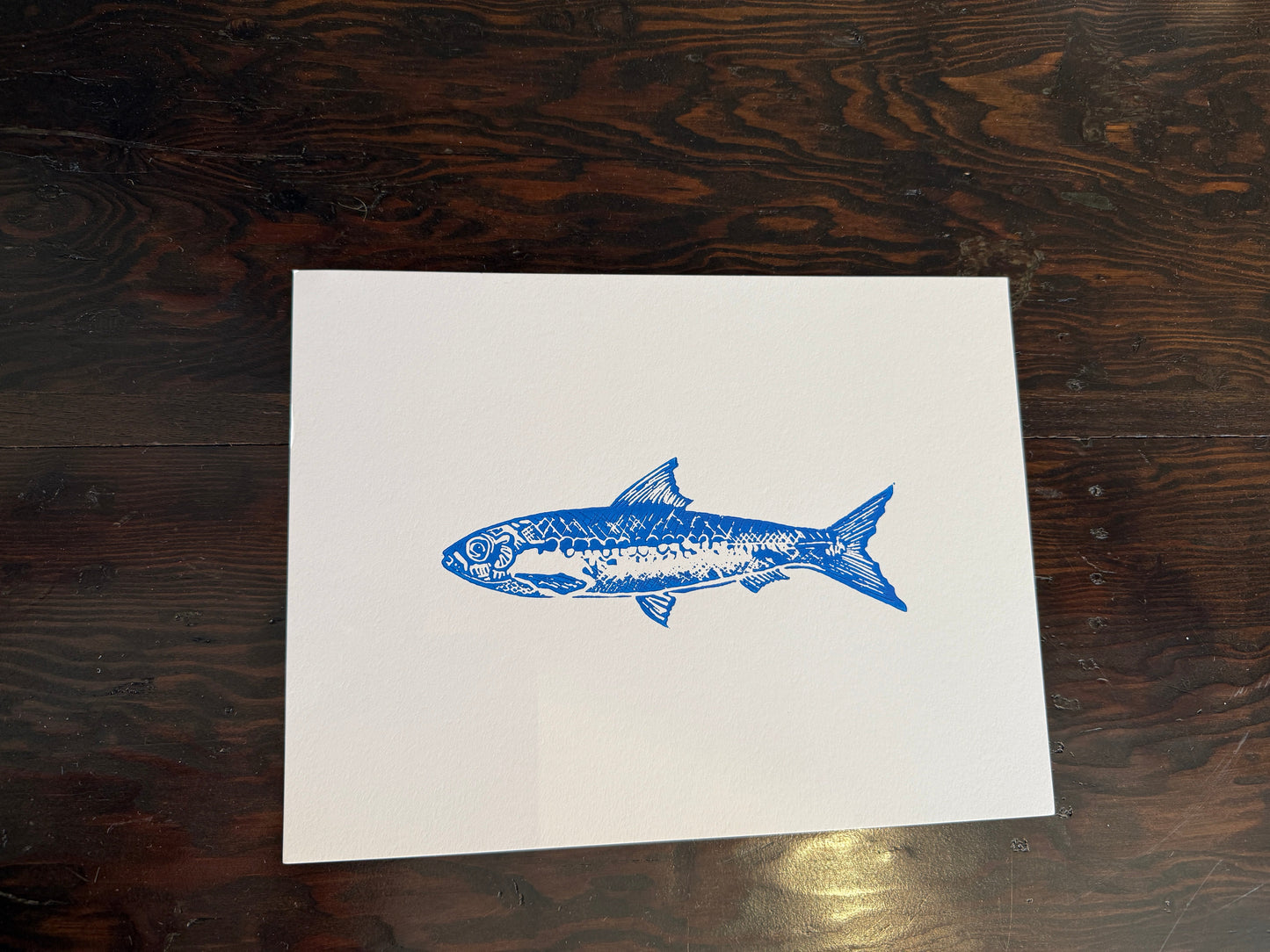 Hand-Carved and Printed Linocut - Annapolis Maritime Antiques