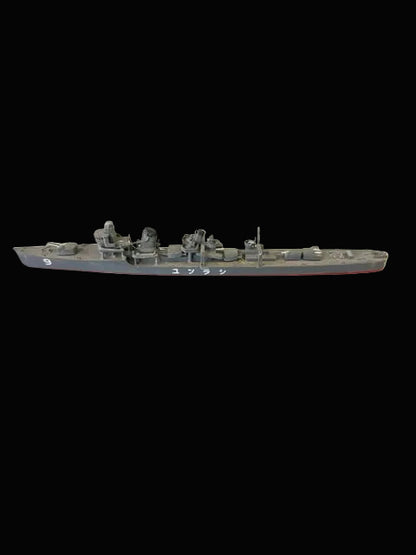 Japanese Shiratsuyu-Class Destroyer Model
