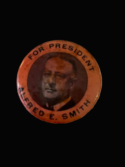 Alfred E. Smith Campaign Button
