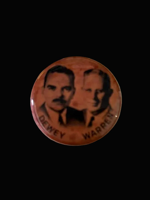 Dewey/Warren Campaign Button