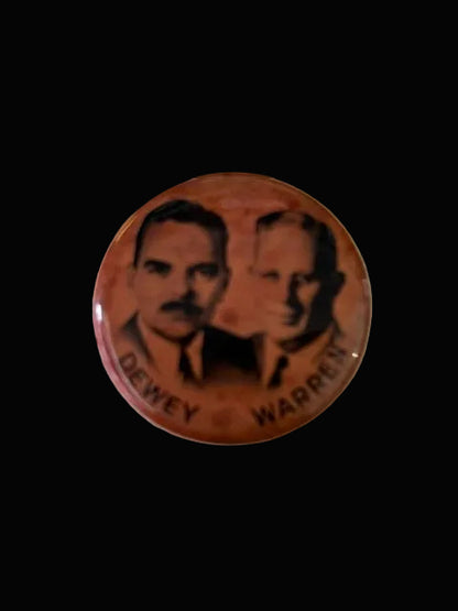 Dewey/Warren Campaign Button