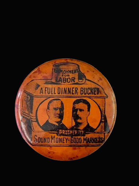 McKinley/Roosevelt Campaign Button