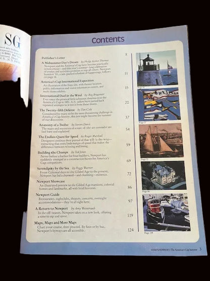 "Here's Newport 1983: The America's Cup Summer " Official Guide