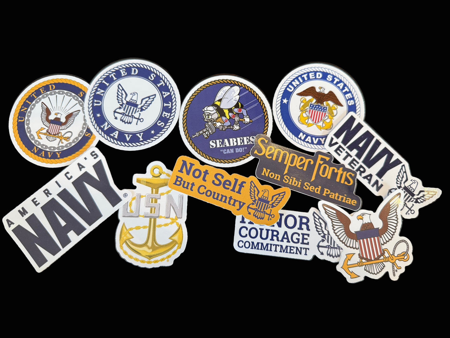 USN Stickers - Annapolis Maritime Antiques