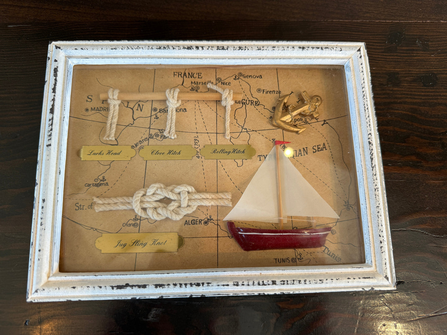 Framed Nautical Shadowbox