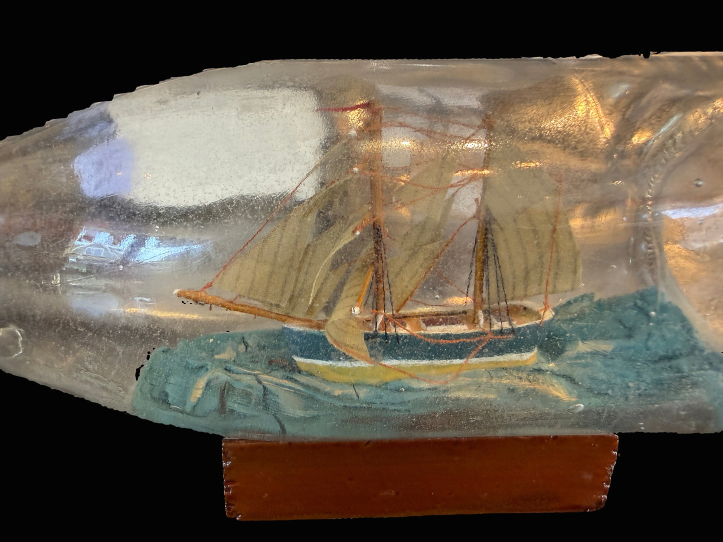 Ship in a Bottle – Schooner by Authentic Models
