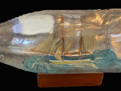 Ship in a Bottle – Schooner by Authentic Models