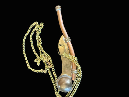 Vintage Bosun’s Whistle with Chain