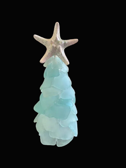 Sea Glass Christmas Trees