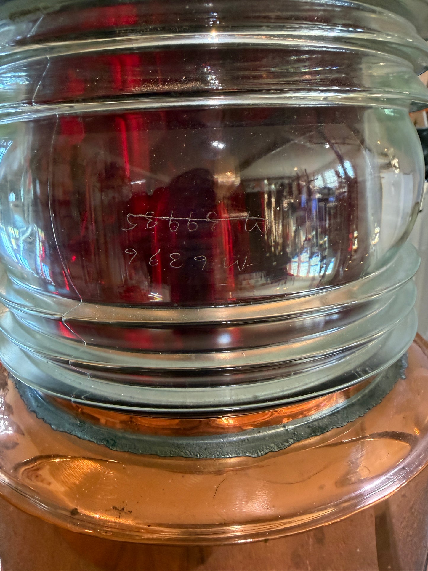 Large Swedish Copper Ship’s Lantern — Erik Ohlsson, Hälsingborg (No. 6395 M)