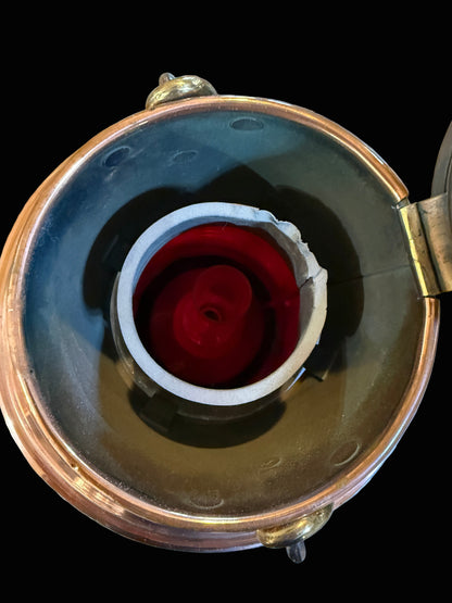 Large Swedish Copper Ship’s Lantern — Erik Ohlsson, Hälsingborg (No. 6395 M)