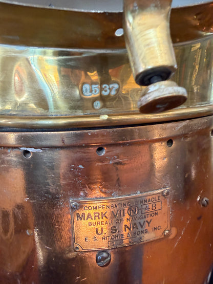 U.S. Navy Mark VII Mod 4B Compensating Binnacle