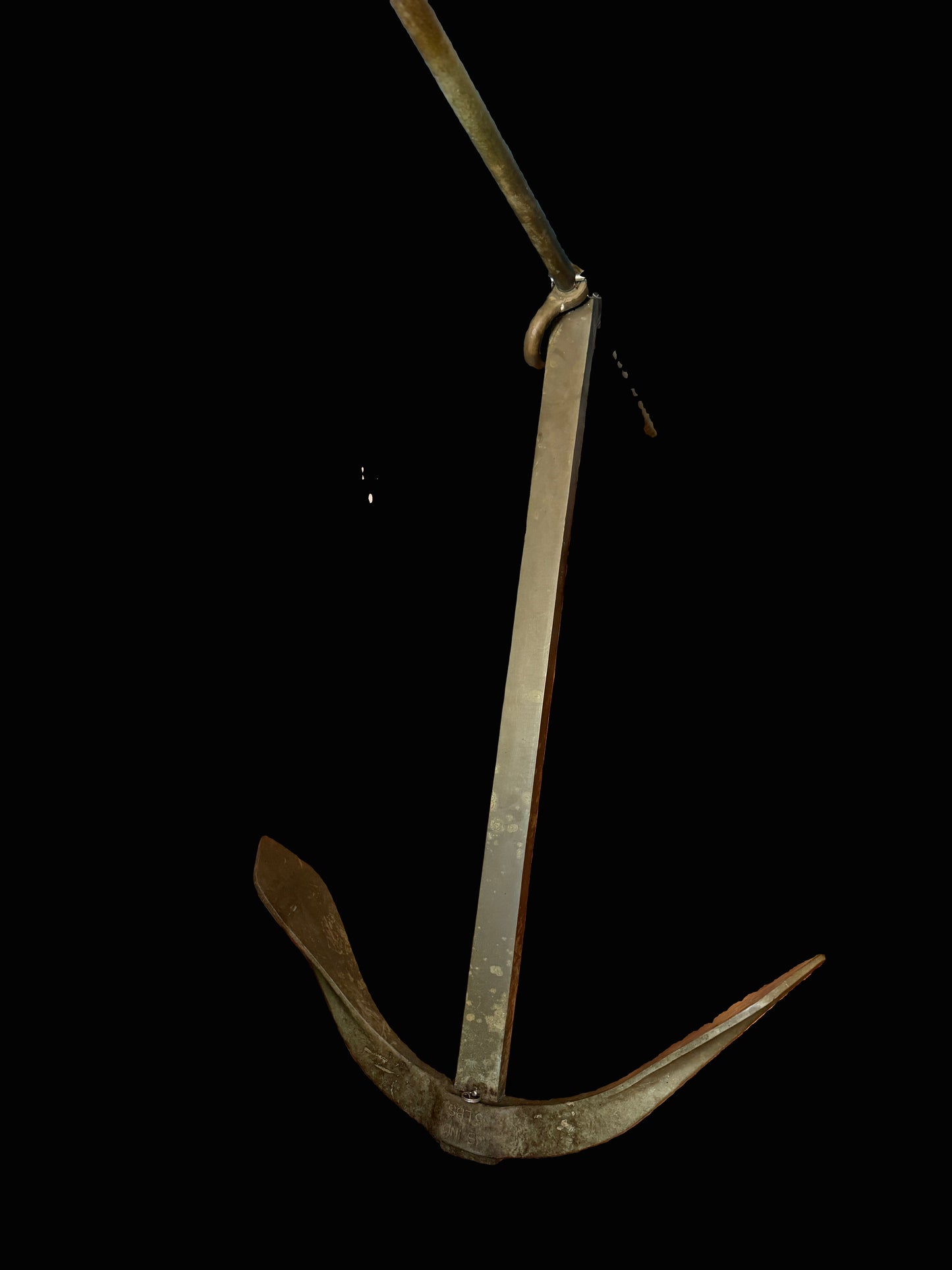 Large Solid Bronze Admiralty anchor