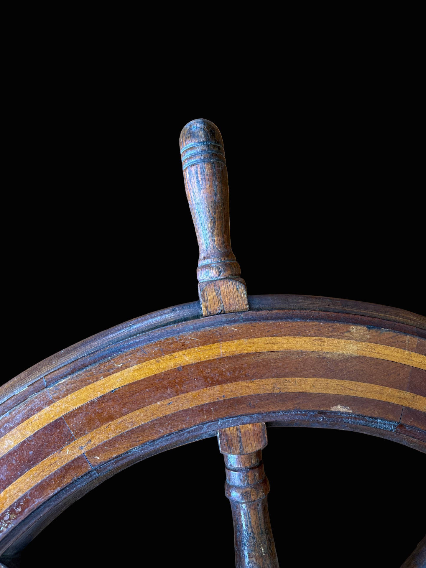 Large Authentic Ship's Wheel cira early 1900's