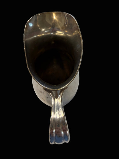 U.S. Navy Silver Soldered Creamer Pitcher – Reed & Barton 3610 (16 oz) - Annapolis Maritime Antiques