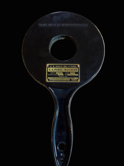 #WWII U.S. Navy A.A. Range Indicator – 1943 Aircraft Recognition Tool