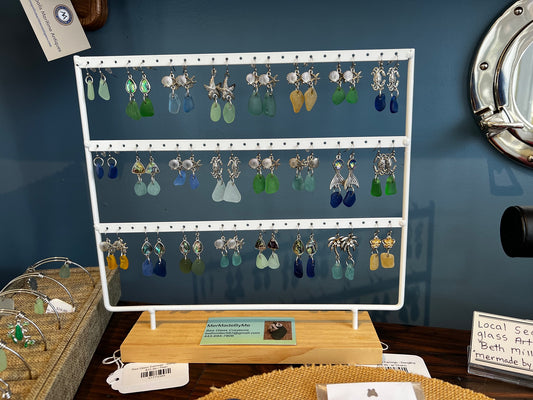 Sea Glass Earrings - Dangling