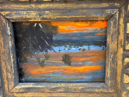 Original Painting by Patrick Fitzgerald – Framed Landscape