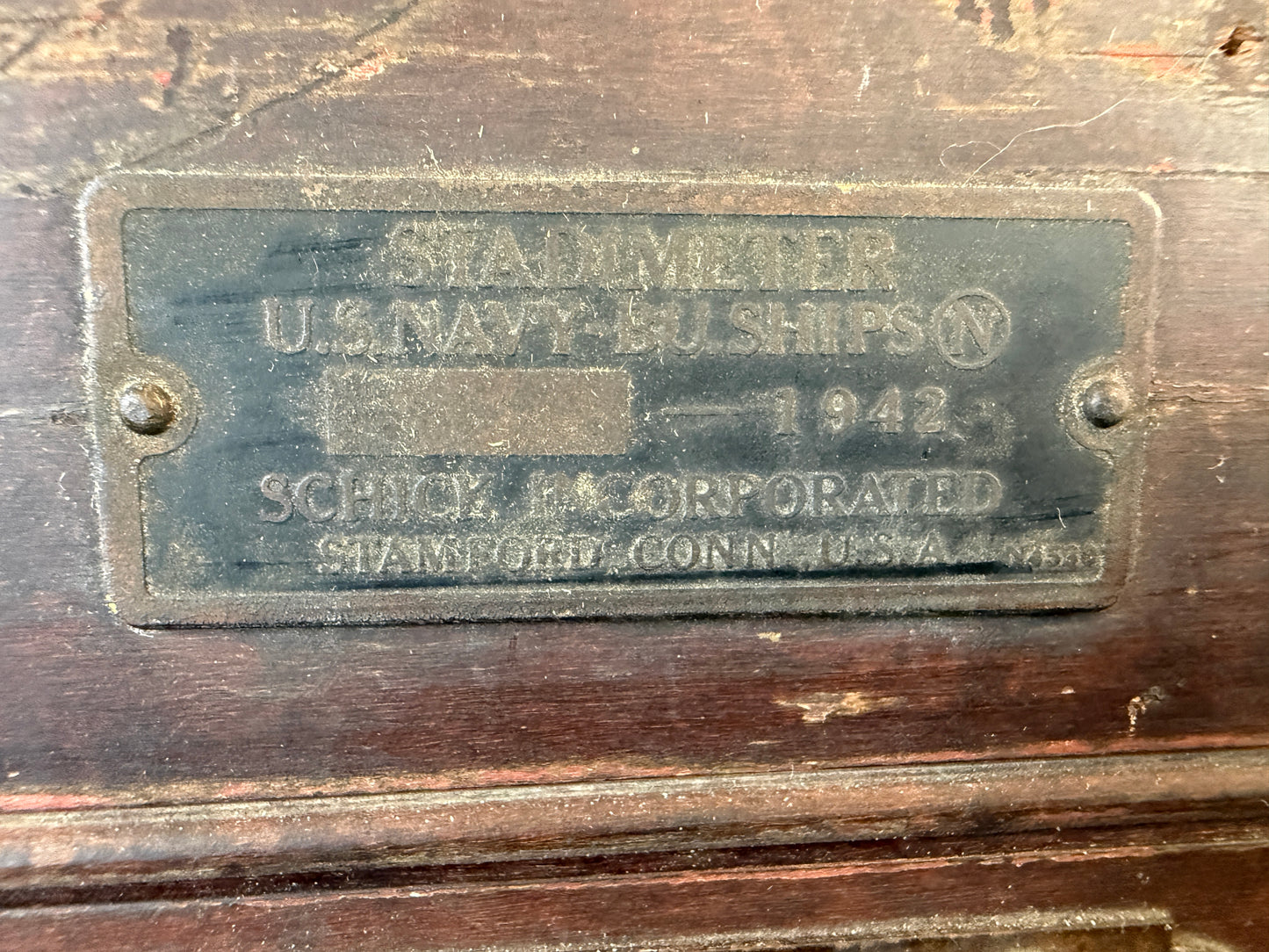 US Navy Stadimeter Sextant - Annapolis Maritime Antiques