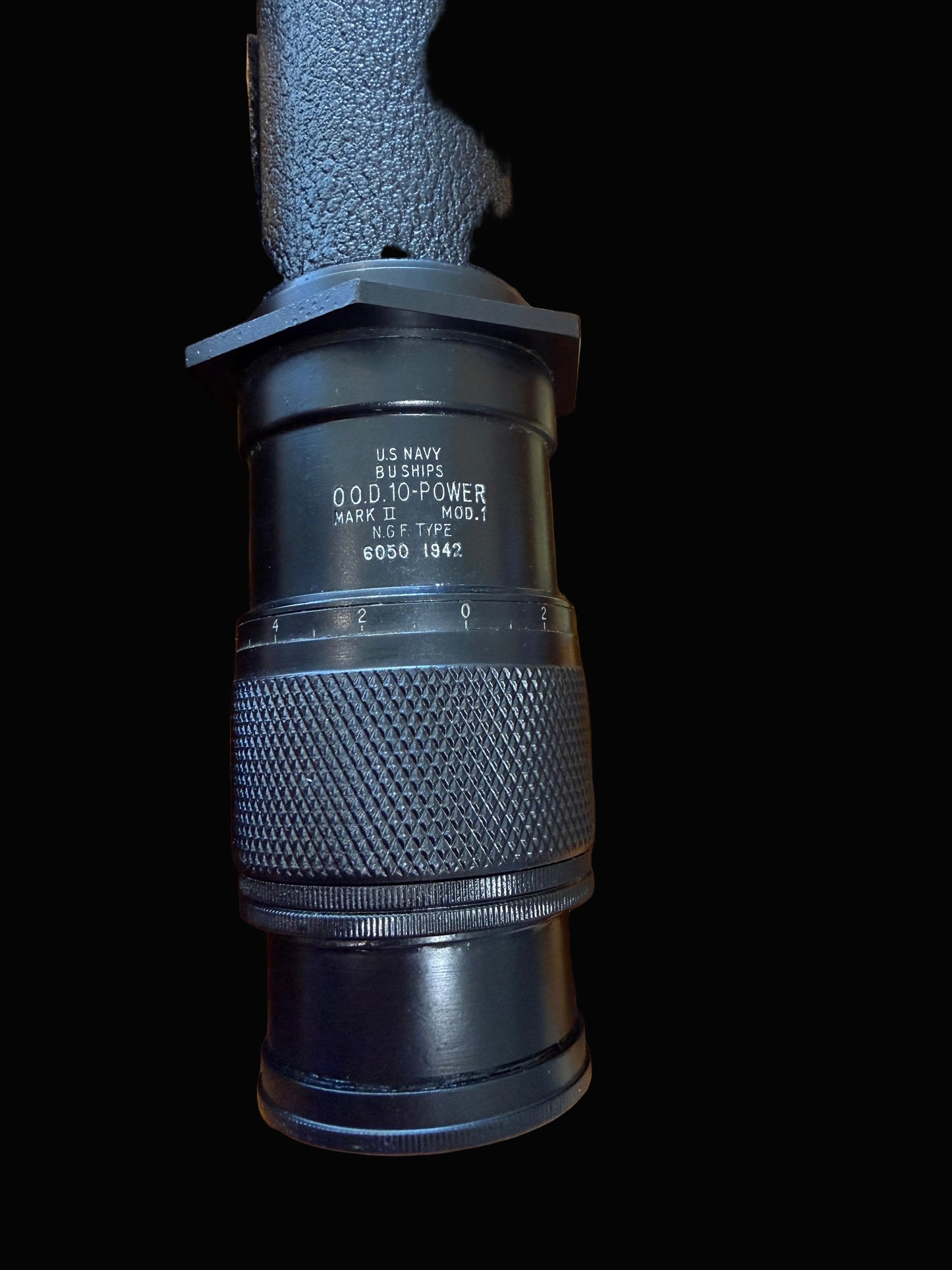 WWII U.S. Navy Officer-of-the-Deck Spyglass – Mark II, 10-Power – Beck-Lee Co. w/ Case - Annapolis Maritime Antiques
