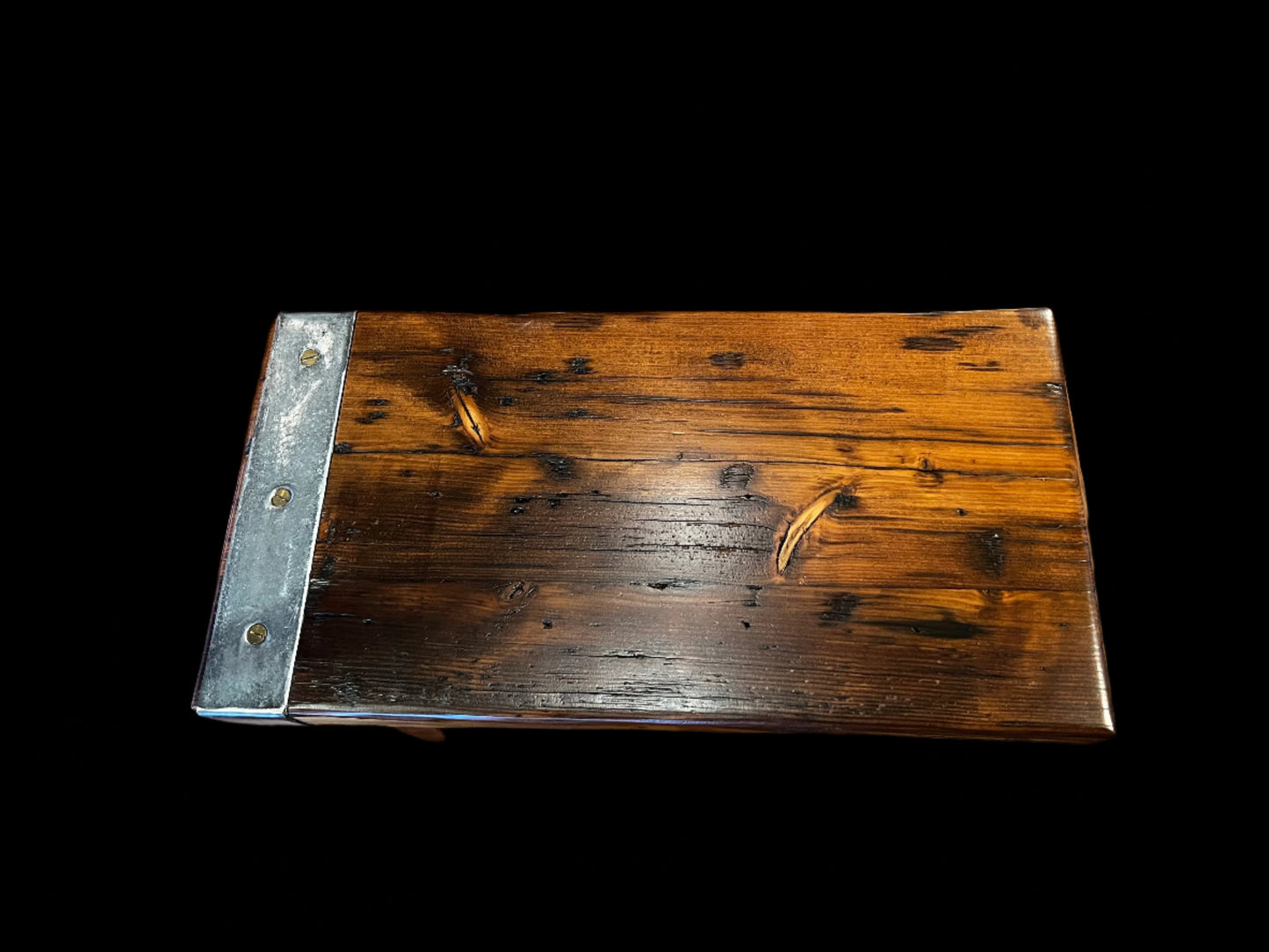 WWII Libery Ship Hatch Cover Side Tables