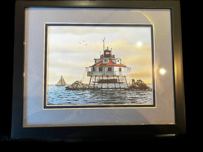 "Thomas Point" Print by D.L Christianson