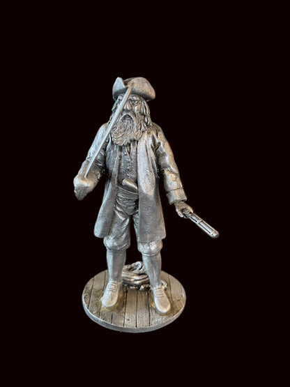 Blackbeard York Pewter figurine