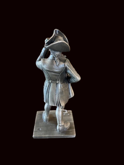 "The Captain" pewter figure