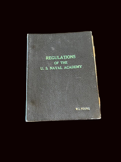 Regulations of the U.S. Naval Academy 1940