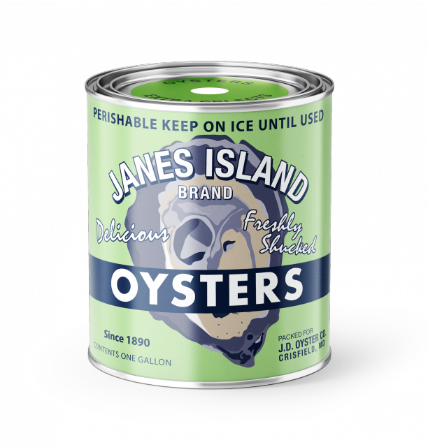 Vintage Janes Island Oyster Candle