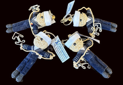 String Doll Gang Keychains - Annapolis Maritime Antiques