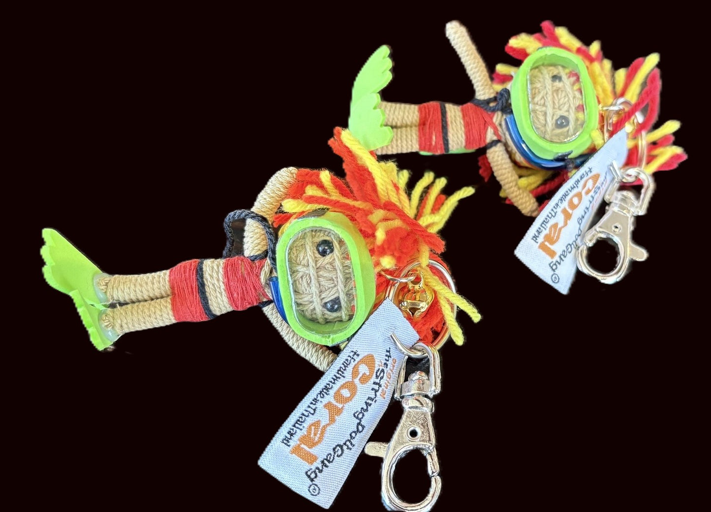 String Doll Gang Keychains - Annapolis Maritime Antiques