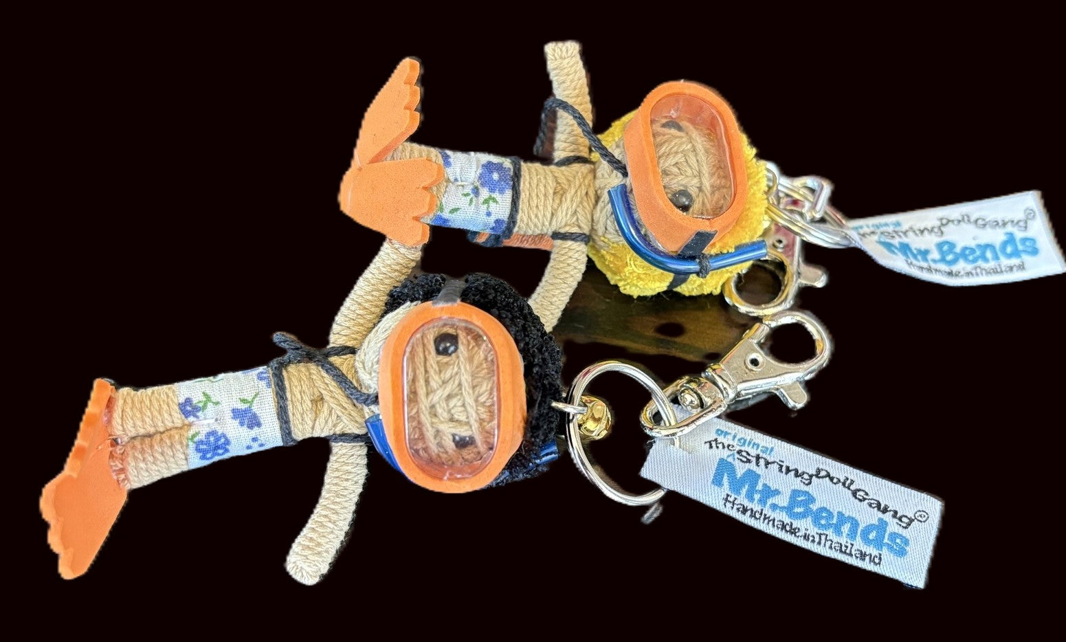 String Doll Gang Keychains - Annapolis Maritime Antiques