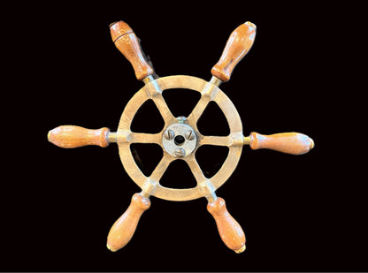 Ship Wheel 12-inch diameter