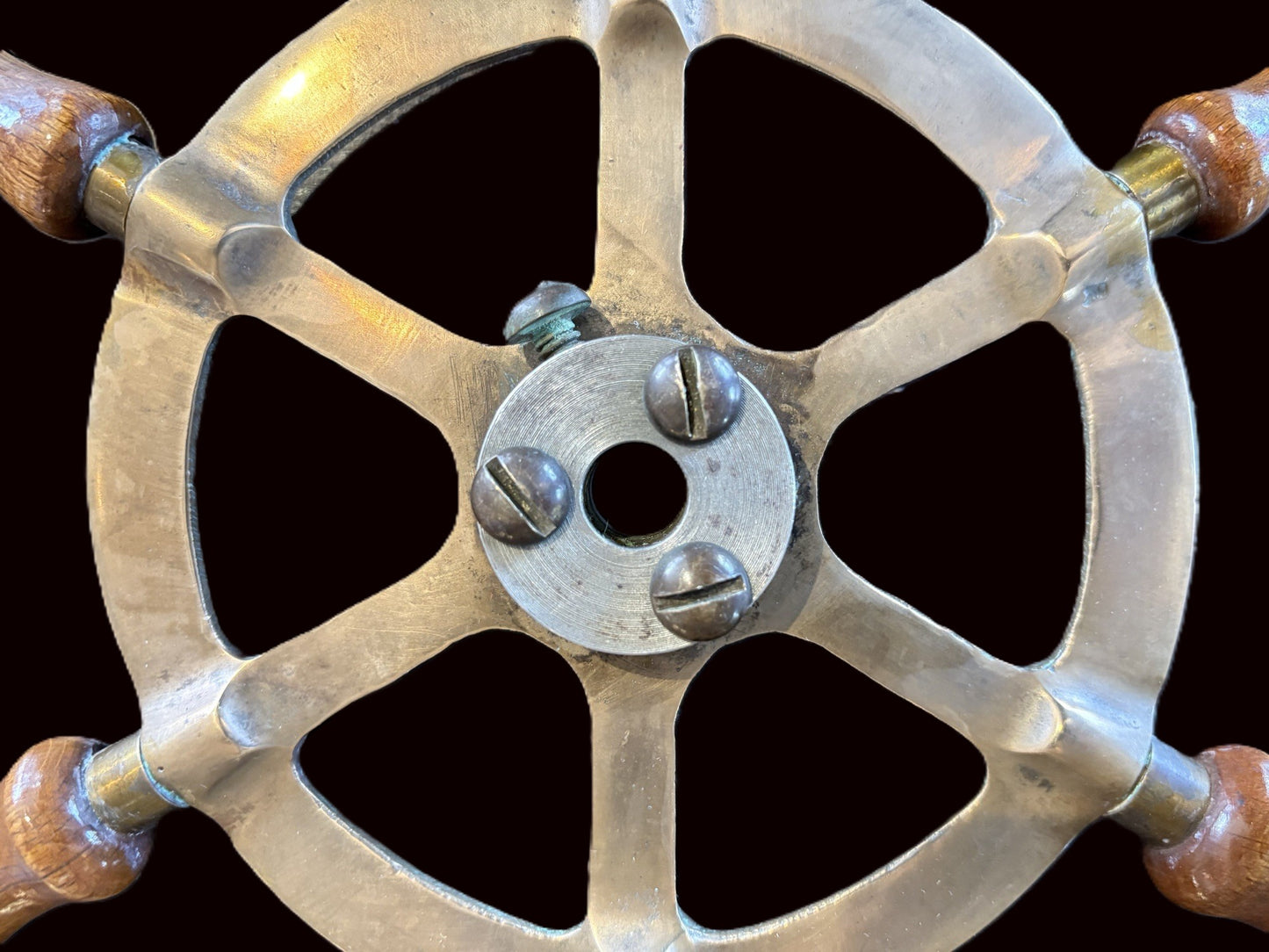 Ship Wheel 12-inch diameter