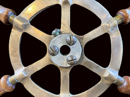Ship Wheel 12-inch diameter