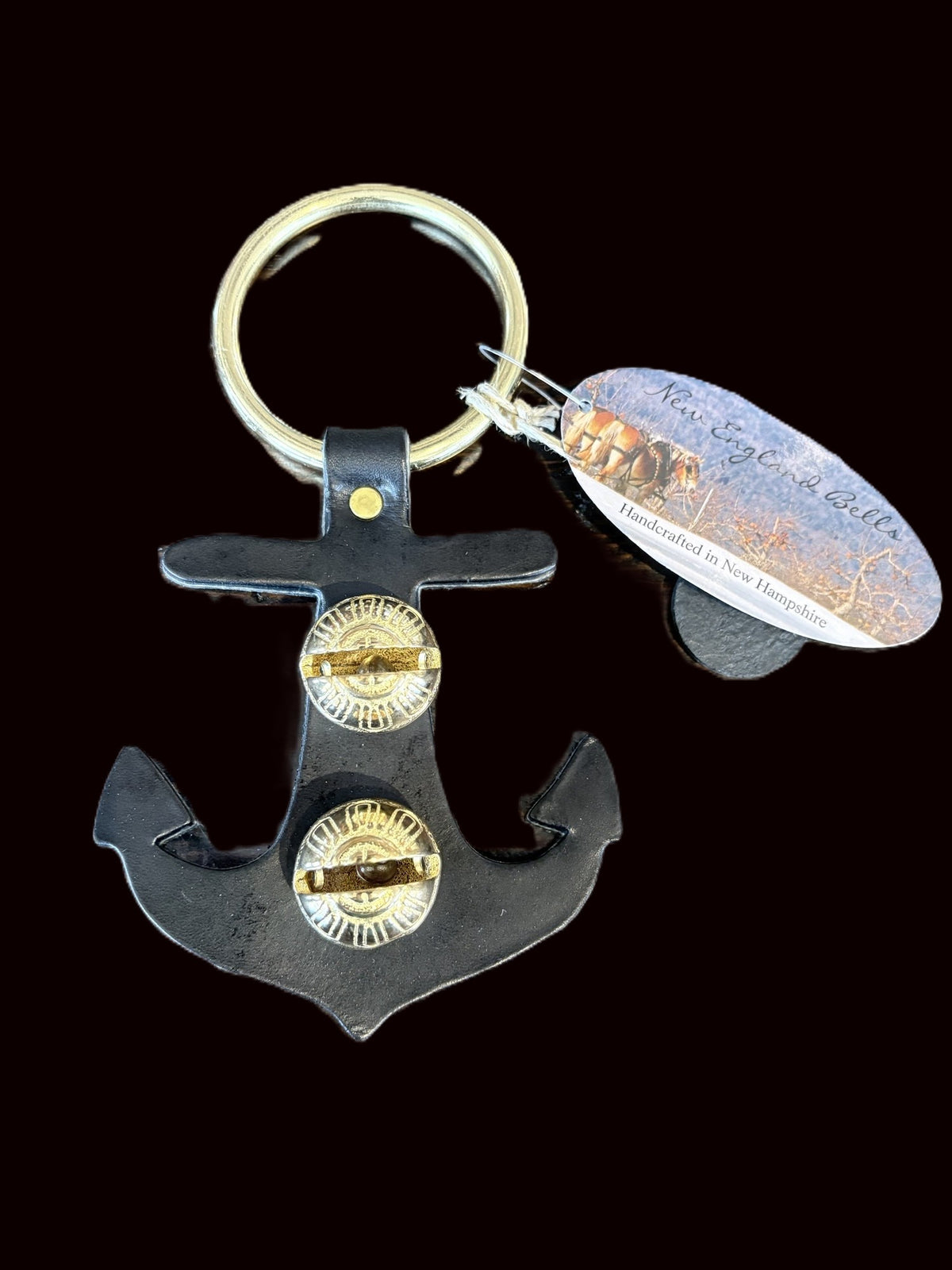Sleigh Bell Designer Door Hanger - Anchor